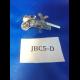 Japan-Deer/Rabbit, Nickel Tie Clip Pinfire Gun-JBC5.D